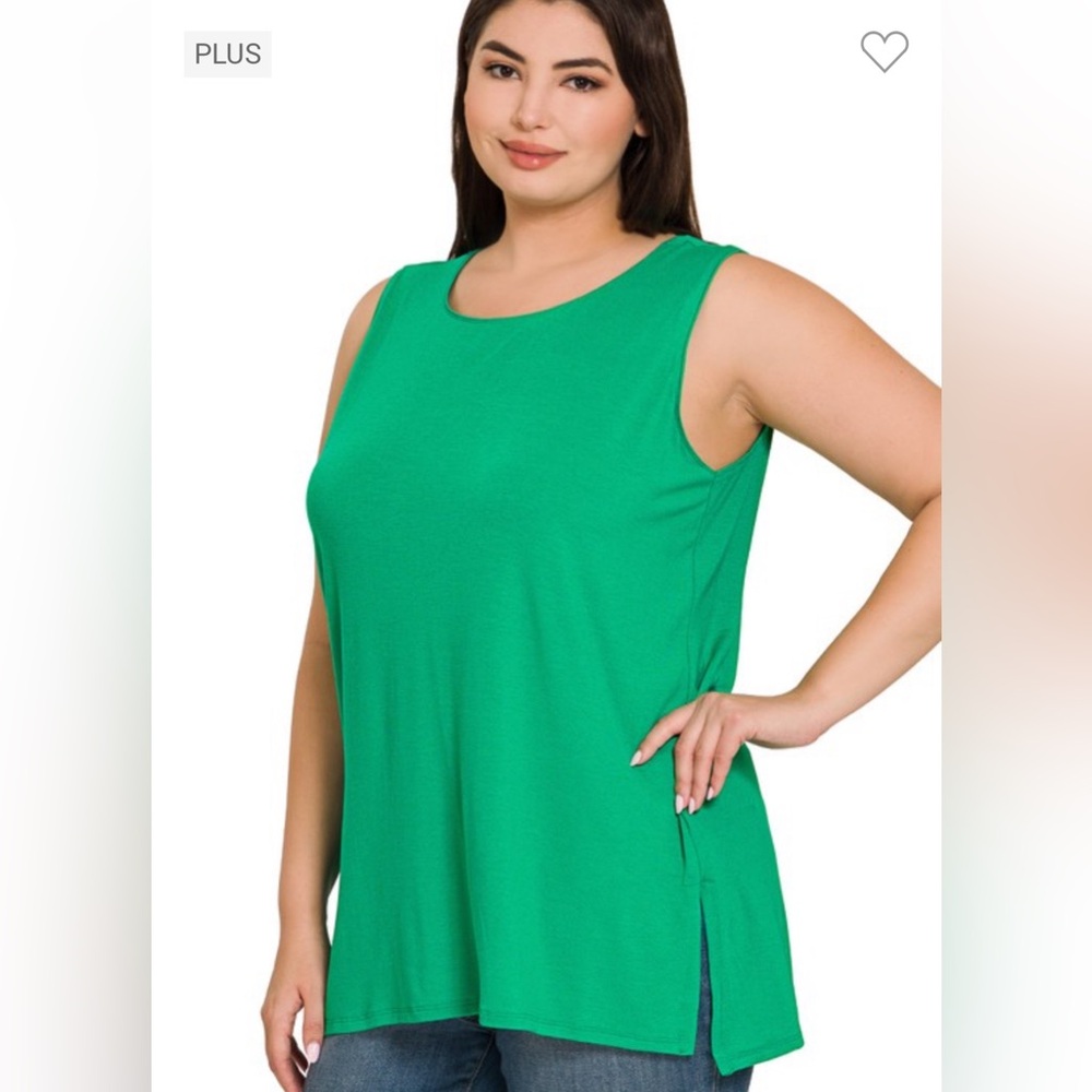 Kelly Green Tank Top - Picture 1 of 1